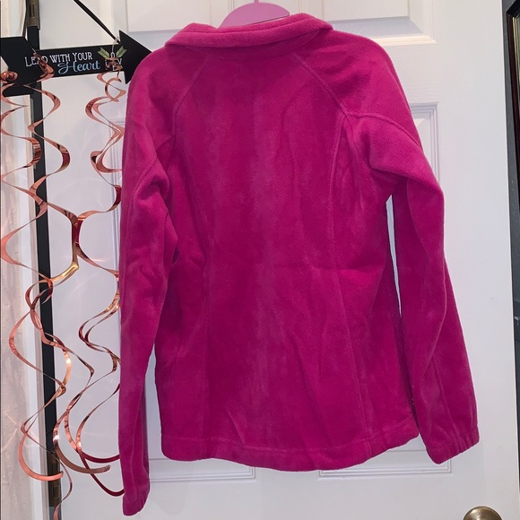 Columbia Ladies Breast Cancer Supporter Fleece Full Zip Jacket 🩷 - Picture 16 of 16